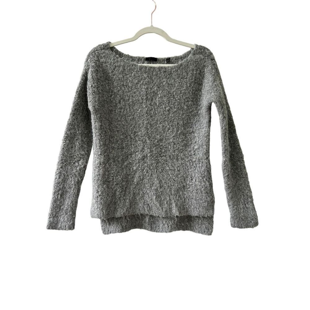 ATM Alpaca-Wool Blend Pullover Sweater Women’s Gray Size XS